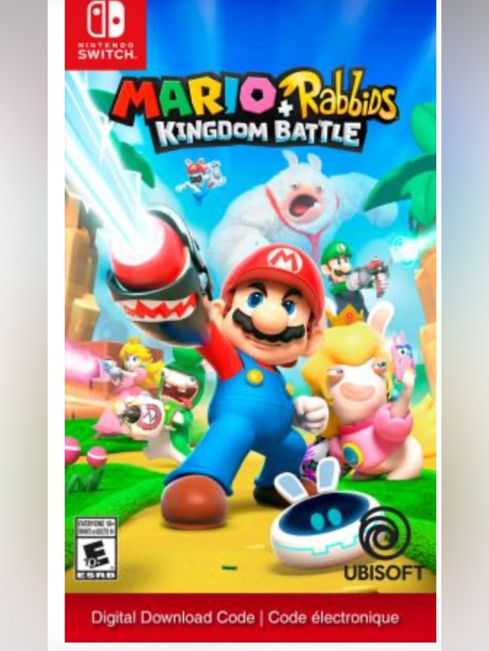 FREE Nintendo Mario + Rabbids Kingdom Battle DIGITAL DOWNLOAD